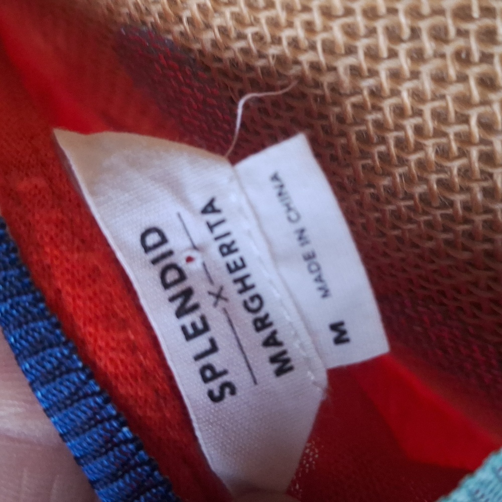 Anthropologie Splendid x Margherita linen tank top size M - Picture 9 of 10
